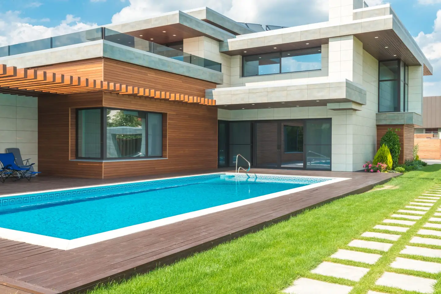 Swimming pool built in North Star, NSW